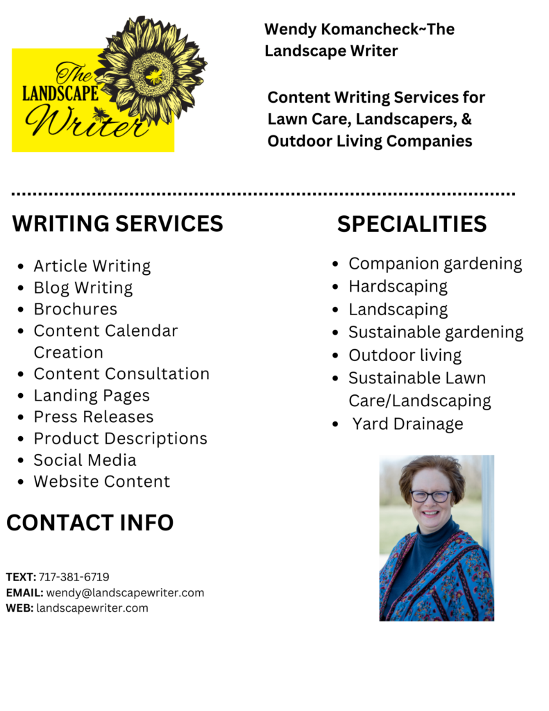 About the Landscape Writer